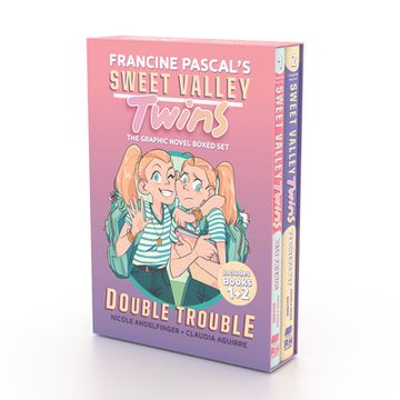 portada Sweet Valley Twins: Double Trouble Boxed Set: Best Friends, Teacher's pet (a Graphic Novel Boxed Set) (en Inglés)