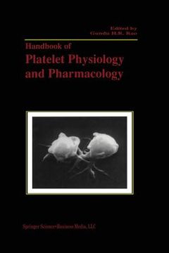 portada Handbook of Platelet Physiology and Pharmacology (en Inglés)