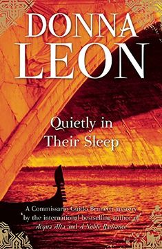 portada Quietly in Their Sleep: A Commissario Guido Brunetti Mystery (in English)