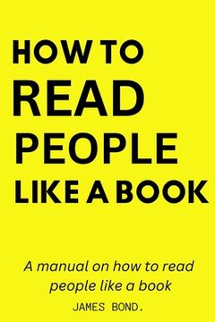 portada A Manual On How To Read People Like A Book. (in English)