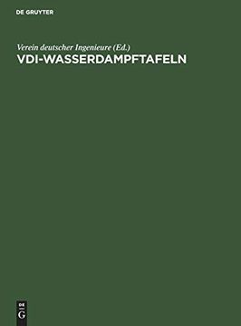 portada Vdi-Wasserdampftafeln (en Alemán)