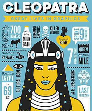 portada Great Lives in Graphics: Cleopatra (en Inglés)