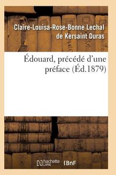 portada Édouard, Précédé d'Une Préface (en Francés)