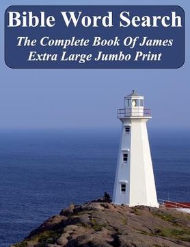 portada Bible Word Search The Complete Book of James: King James Version Extra Large Jumbo Print (en Inglés)