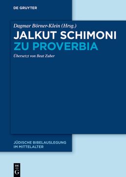 portada Jalkut Schimoni Zu Proverbia (en Alemán)