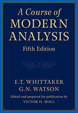 portada A Course of Modern Analysis (en Inglés)