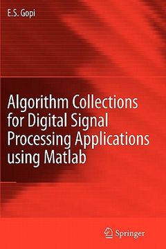 portada algorithm collections for digital signal processing applications using matlab (en Inglés)