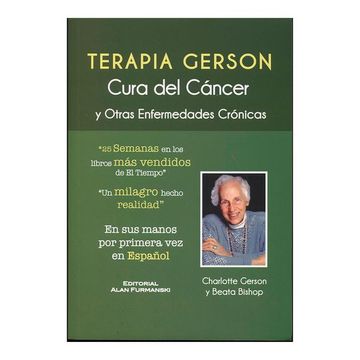 portada Terapia Gerson Cura del Cancer y Otras Enfermedades Crónicas (Terapia Gerson)