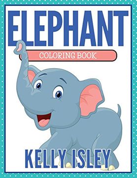 portada Elephant Coloring Book (en Inglés)