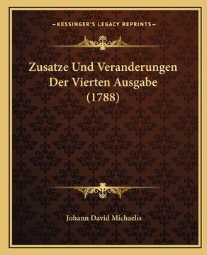 portada Zusatze Und Veranderungen Der Vierten Ausgabe (1788) (en Alemán)