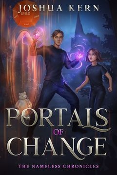 portada Portals of Change: A LitRPG / Gamelit Portal Fantasy Novel (en Inglés)