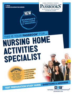 portada Nursing Home Activities Specialist (C-3642): Passbooks Study Guide Volume 3642