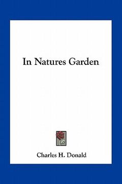portada in natures garden (en Inglés)
