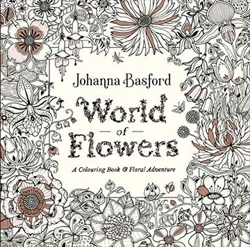 portada World of Flowers: A Colouring Book and Floral Adventure 