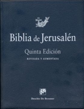 portada Biblia de Jerusalén (5ª Ed: ) (in Spanish)