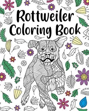 portada Rottweiler Coloring Book (en Inglés)
