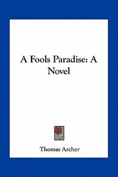 portada a fools paradise (en Inglés)