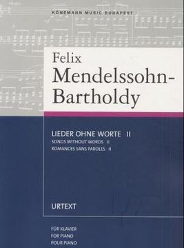 portada lieder ohne worte 2. noten (in German)