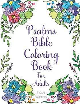 portada Psalms Bible Coloring Book for Adults: Scripture Verses to Encourage and Inspire as you Color (en Inglés)