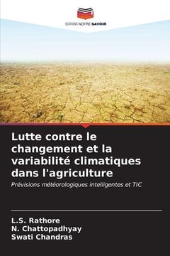 portada Lutte contre le changement et la variabilité climatiques dans l'agriculture (in French)