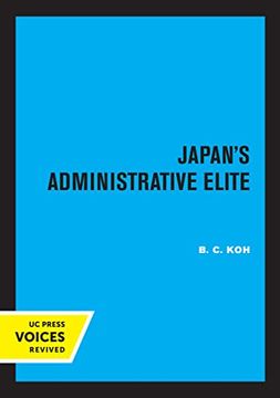 portada Japan'S Administrative Elite (in English)