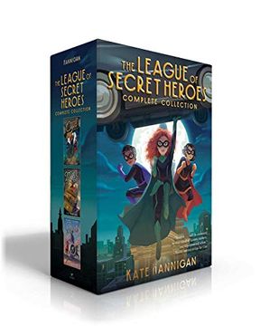 portada The League of Secret Heroes Complete Collection (Boxed Set): Cape; Mask; Boots (en Inglés)