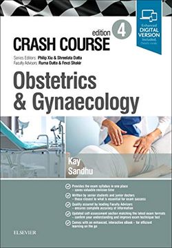 portada Crash Course Obstetrics and Gynaecology, 4e (en Inglés)