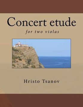 portada Concert etude for two violas (en Inglés)