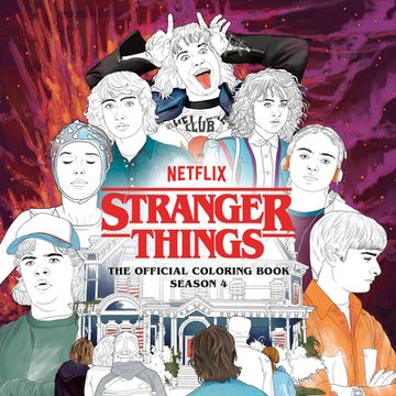 portada Stranger Things: The Official Coloring Book, Season 4 