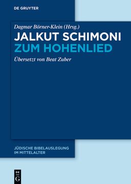 portada Jalkut Schimoni Zum Hohenlied (en Alemán)