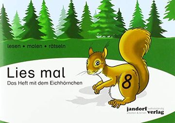 portada Lies mal 8 - das Heft mit dem Eichhörnchen (en Alemán)