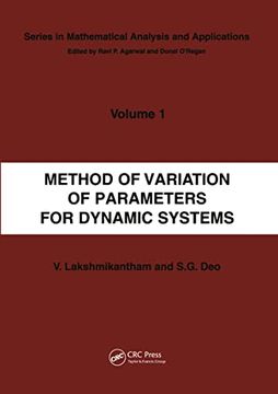 portada Method of Variation of Parameters for Dynamic Systems (Mathematical Analysis and Applications) (in English)