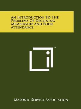 portada an introduction to the problems of declining membership and poor attendance