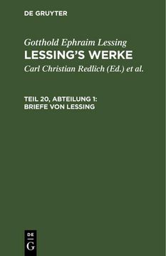 portada Briefe von Lessing (en Alemán)