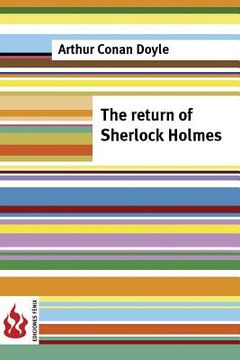 portada The return of Sherlock Holmes: (low cost). Limited edition (in English)