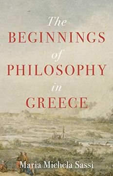 portada The Beginnings of Philosophy in Greece (in English)