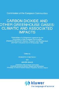 portada carbon dioxide and other greenhouse gases: climatic and associated impacts (in English)