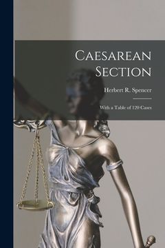 portada Caesarean Section: With a Table of 120 Cases (en Inglés)