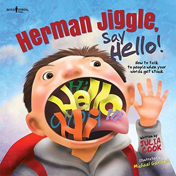 portada Herman Jiggle, say Hello! How to Talk to People When Your Words get Stuck (en Inglés)
