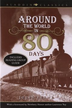 portada Around the World in 80 Days (Aladdin Classics) (en Inglés)