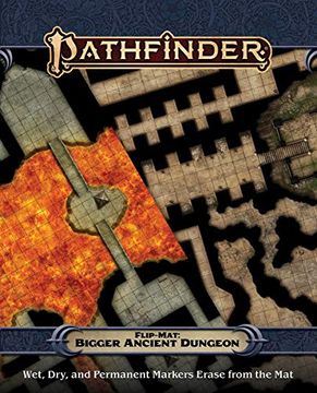 portada Pathfinder Flip-Mat: Bigger Ancient Dungeon (en Inglés)