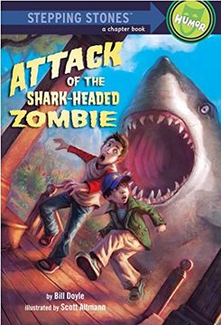 portada Attack of the Shark-Headed Zombie (en Inglés)