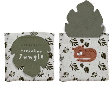 portada Peekaboo Jungle: Baby's First Crinkle Peek-A-Book - Lift the Flap! (en Inglés)