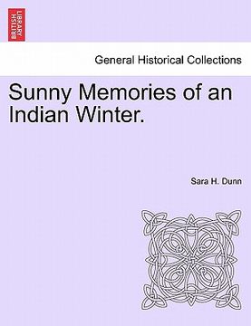 portada sunny memories of an indian winter. (en Inglés)