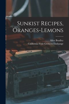 portada Sunkist Recipes, Oranges-lemons (en Inglés)