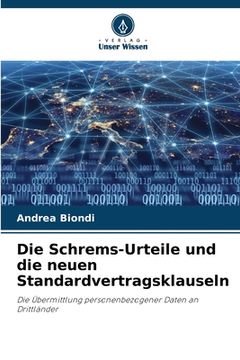 portada Die Schrems-Urteile und die neuen Standardvertragsklauseln (en Alemán)