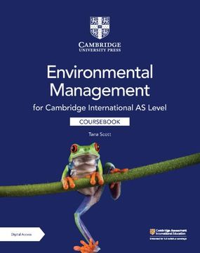 portada Cambridge International as Level Environmental Management Coursebook With Digital Access (2 Years) (en Inglés)