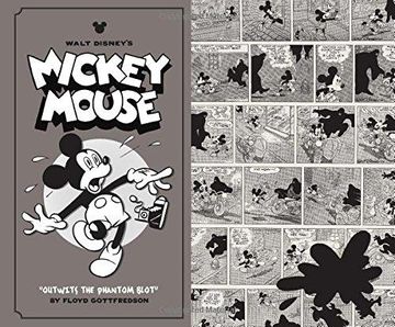 portada Walt Disney'S Mickey Mouse "Outwits the Phantom Blot": Volume 5 (en Inglés)