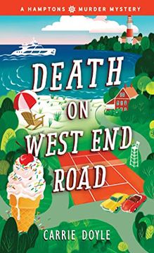 portada Death on West end Road: 3 (Hamptons Murder Mysteries, 3) 