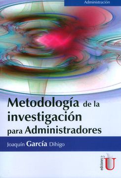 portada Metodología de la Investigación Para Administradores (in Spanish)